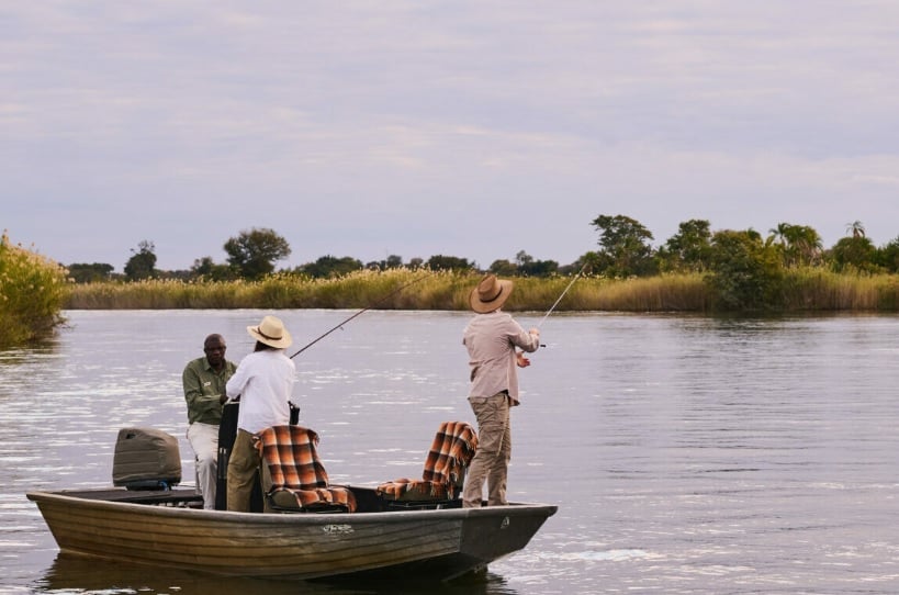 5 Day Okavango Delta Tiger Fishing Adventure at Nxamaseri Island Lodge